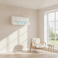 Air Conditioner Deflector with Perforated Panel Universal for Nursery
