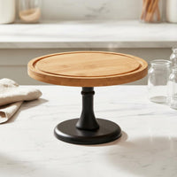 Rotating Option Cake Stand with Glass Dome Dustproof Cake Stand with Dome Lid Elegant Design Pedestal Dessert Display Keeps Food Preserved for Afternoon Tea, Party, Wedding