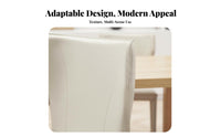 Curved Rear Side Chair Nordic & Design Dining Room Seating Sleek Fromline Ergonomic Rearrest for Interior Decorators, Families
