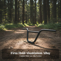 Mountain Bike Riser Handlebar 25.4 Mm Clamp Mountain Bike Handlebar Aluminum Alloy Wide