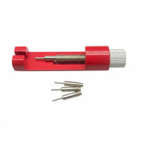 Watch Link Remover Sturdy Metal Watch Pin Remover Strap Adjustment Tool Kit Wide Compatibility Sturdy Construction