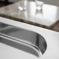 Geometric Stainless Steel Tray Mirror Finish Stainless Steel Platter Easy to Clean Rectangular Serving Platter for Hotel, Coffee Table