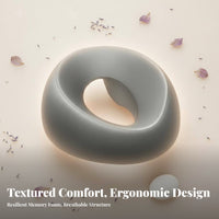 Memory Foam Face down Pillow Removable Washable Cover Massage Face Cradle Slow Rebound for Spa Clients, Beauty Salon, Medical Facility