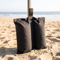 Tear-Resistant Double Tube Canopy Weights Portable Canopy Weight Bag Stable Tent Sandbag Secure for Patio Umbrella