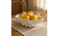 Modern Minimalist Clam Shell Bowl Artistic Design Seashell Decorative Bowl Realistic Look for Hotel, Guesthouse, Living Room