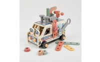 Wooden Screw Toy Vehicle Printed Nut and Bolt Toy Fine Motor Skills