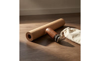 Wooden Massage Head Silver-Toned Acupoint Massage Head Wooden Pressing Tip Long-Lasting Handheld Acupoint Massager Lightweight