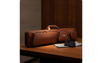 Multi-Pocket Pool Cue Bag with Shoulder Strap Structured Pool Cue Case with Pockets Slim Organized for Billiards Hall, Travel