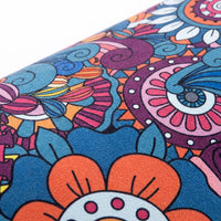Non-Slip Mat Towel Suede Microfiber for Hot Pilates Gym Workout, Fitness with Mesh Carrying Bag, 72"X 26.8