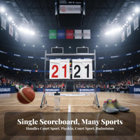 Standingstanding Flip Scoreboard Versatile-Sport Use Manual Flip Scoreboard Portable Design Foldable for Schools, Coaches
