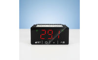 Double Temperature Controller Defrost Function Touchscreen Thermostat Customizable Settings Digital Temperature Controller for Flower Coolers