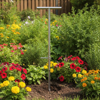 Stainless Steel Soil Sampling Sampler Soil Sampler with Foot Pedal Ergonomic Portable for Farmers, Gardens, Farms