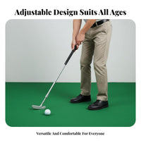 Adjustable Putting Club Ambidextrous Putting Club Sports Equipment Portable Lightweight for Beginners