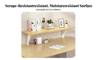 Height-Increasing Tiered Desk Organizer Space-Saving Desktop Shelf Multitier Design Computer Stand Compartmentalized Storage for Students, Home Workers, Study Room, Dormitory, Workstation, Bedroom