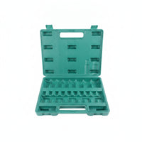 Socket Wrench Case Empty Tool Box with Handle Hard-Shell for Workshop