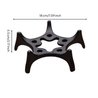 Cast Iron Teapot Trivet Heat-Resistant Teapot Trivet Compact for Kitchen Counter