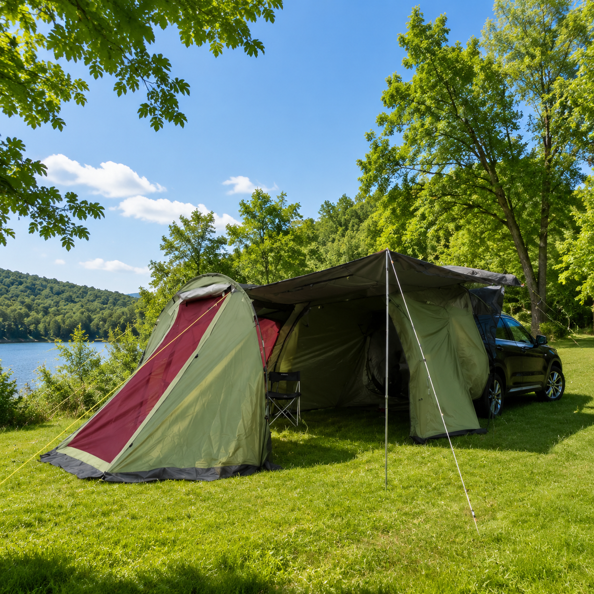 car tent