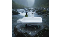 Electric Portable Sink with Pump Rechargeable Camping Sink with Faucet Compact Wash Basin Raised for Campers, RV Owners, Gardeners, Outdoor Activities, Garden