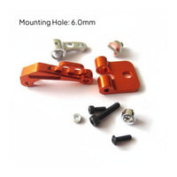 CNC Machined FPV Monitor Controller Bracket Adjustable Angle FPV Display Quick Release Mount Aluminum Alloy Transmitter Monitor Mount Long-Lasting for Drone Pilots