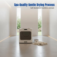 Pet Drying Box, Automatic Cat Dryer, Smart Home Blow Dryer, Overheat Protection, Adjustable Temperature