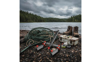 Double Fishing Rod Holder Multipurpose Double Rod Holder Adjustable Pole Rack Aluminum Alloy