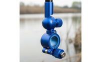Aluminum Alloy Rod Stand Portable Double Rod Rest Telescopic Fishing Pole Bracket Rustproof Telescopic Pole Holder Anti-Slip