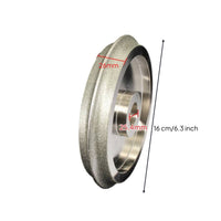Diamond Grinding Wheel 160mm Chamfering Wheel Precision for Craftsmen