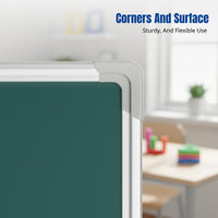 Blackboard & Whiteboard, Wall-Mounted, Double-Sided, Kids Drawing Board, Home Teaching, Quick Clean, Multiple Sizes