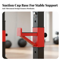 Adjustable Squat Rack Stable Multi-Function Bench Press Rack Heavy Duty Steel Construction Separate Barbell Stands for Bodybuilders, Weightlifters