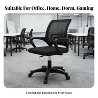 Height Adjustable Ergonomic rotating Chair effortlessRolling Casters Ergonomic Mesh Chair with Headrest Support Office Furniture Sturdy Construction for Students, gaming enthusiasts, Remote Workers, Dorm Room, Workstation