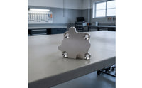 Vacuum Pump Plate Aluminum Alloy Vacuum Pump Cover Machined for Car Builders, Mechanics, Engine Swap