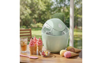 Compact Automatic Ice Cream Machine Space-Saving Sorbet Maker Versatile Appliance Quick Freeze for Children