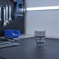Knurled Adjustable Socket Secure Grip Sleeve Socket Compact Tool Metal for Mechanics, Workshop