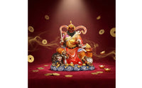 Auspicious Zhao Gongming Statue