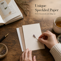M5A7A6 Stone Grain Paper 120g Loose Leaf Refill for Journals and Scrapbooking