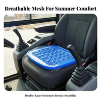 Easy Installation Summer Cooling Seat Pad Non-Slip Breathable Car Seat Cushion Wear-Resistant for Truck Drivers, Van, Forklift