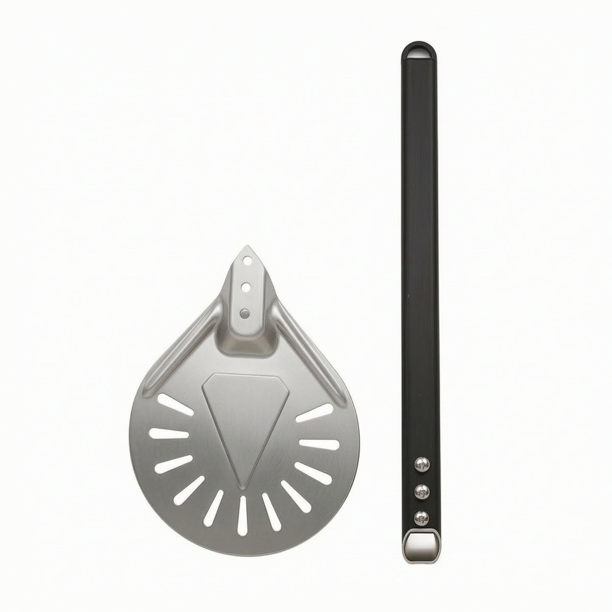 Perforated Pizza Peel Aluminum Cooking Flat for Home Cooks