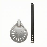 Perforated Pizza Peel Aluminum Cooking Flat for Home Cooks