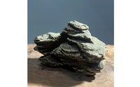 Turtle Basking Perch Water Permeable Reptile Basking Rock elevated Temperature Fired Ceramic Rock Cave for Turtles, Reptiles