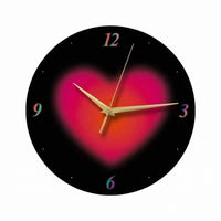 Round Wall Clock Dot Indicators Home Decor