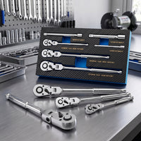 6 Pieces Articulating Head Ratchet | fast-release, Reversible, articulating head Ratchet Set, for Tight areas
