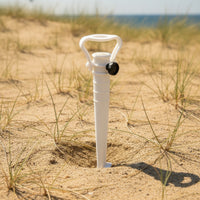 Lightweight Beach Umbrella Anchor Portable Umbrella Sand Anchor Adjustable Spiral Ground Stake Tooleffortless for Garden