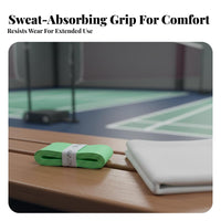 Badminton Grip Tape Tacky Feel Sweat Absorbent Grip Cover Breathable Material Badminton Racket Wrap for Athletes, Squash Court