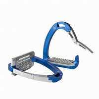 Active Hinge Stirrups Textured Equestrian Gear Rounded Edges