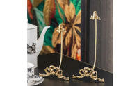 Hook Cup Stand Bow-Shaped Cup and Saucer Stand Decorative Household Decor