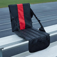 Water-Resistant Foldable Bleacher Seat Lightweight Stadium Seat Cushion Outdoor Seating for Spectators