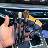Cleaning Brush Set for Car Wash Brush Tasks, 6 Pack of Detailing Brushes with Soft Bristles, Non Scratch Car Cleaning Brush, Wheel Cleaning Brush
