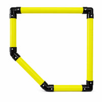 Strap-on Soccer Training Target Adjustable Soccer Goal Target Long-Lasting Sporting Goods Wear-Resistant for Backyard
