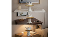 Angel Statue with Tray Tabletop Angel Sculpture with Tray Carved Decor for Entryway