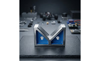 V Blocks Parallel Precision Workholding Pair Cast Iron Blocks Industrial Tooling Long-Lasting for Machinists, Inspection